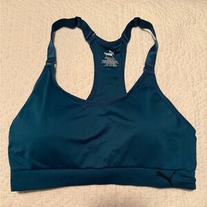 Puma Women's Teal Sports Bra
